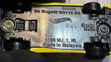 Yellow '94 Bugatti EB110 SS GRX25 ©2020 Hot Wheels Diecast Car