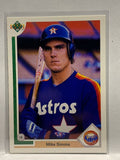 # 664 Mike Simms  Houston Astros 1991 UD Baseball Cards