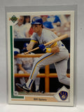 # 268 Bill Spiers  Milwaukee Brewers 1991 UD Baseball Cards