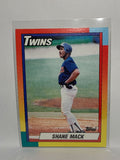 # 64T Shane Mack  Minnesota Twins 1990 Topps Baseball Cards