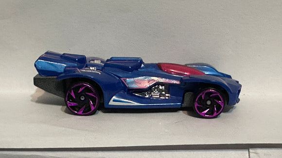 Blue Rev Rod ©2014 Hot Wheels Diecast Car