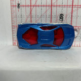 Blue Police Cadillac Cien Concept Hot Wheels Diecast Car