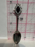 Upper Canada Village Ontario Crest Emblem  Ontario Souvenir Spoon