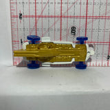 Gold Formula Solar Hot Wheels Diecast Car