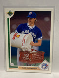 # 257 Todd Stottlemyre  Toronto Blue Jays 1991 UD Baseball card
