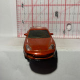 Red Porsche 911 Turbo 1/58 Dirty Matchbox Diecast Car