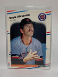 # 51 Doyle Alexander  Detroit Tigers 1988 Fleer Baseball Cards