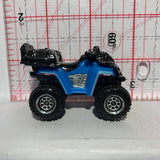 Blue Sand Shredder ATV Quad Bike W4901 MB861 Matchbox Diecast Car
