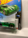 Green Lindster Prototype X-Raycers GHF00 D7C6 2018 Long Card Hot Wheels Diecast Car