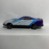 Blue #11 Flame Racer Unbranded Diecast Car