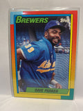 # 86T Dave Parker  Milwaukee Brewers 1990 Topps Baseball Cards