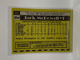 # 71T Jack McDowell  Chicago White Sox 1990 Topps Baseball Cards