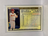 # 385 Curt Schilling  Philadelphia Phillies 1999 Topps Baseball Cards