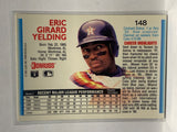 # 148 Eric Yelding  Houston Astros 1992 Donruss Baseball Cards