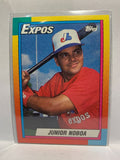 # 80T Junior Noboa  Montreal Expos 1990 Topps Baseball Cards