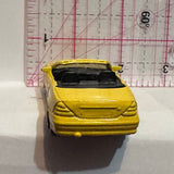 Yellow Mercedes Benz SLK Maisto Diecast Car