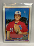 # 439 Barry Jones  Montreal Expos 1991 Bowman Baseball card