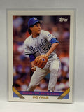 # 349 Hipolito Pichardo  Kansas City Royals 1993 Topps Baseball card