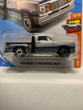 Grey 1978 Dodge Li'L Red Express Truck HW Hot Trucks FYC12 D7C3 2017 Long Card Hot Wheels Diecast Car