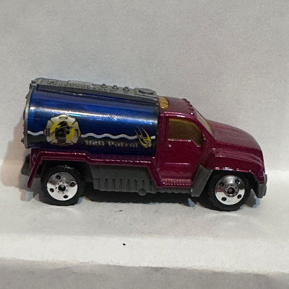 Red H2O Patrol Tanker Truck 2001 Matchbox Matchbox Diecast Car