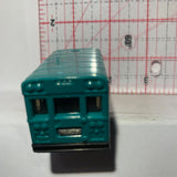 Blue MBX Science Center GMC School Bus Matchbox Diecast Car