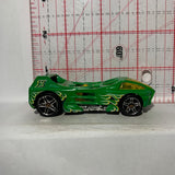 Green Night Burner HW Video Game Heroes Hot Wheels Diecast Car
