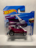 Purple Draggin Wagon HW Rides-Ons JHV10 N521 2024 Short Card Hot Wheels Diecast Car