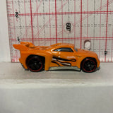 Orange Bassline AcceleRacers Hot Wheels Diecast Car