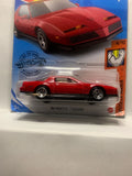 Red '84 Pontiac Firebird Muscle Mania GHD08 D7C6 2018 Long Card Hot Wheels Diecast Car