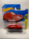 Red Porshe 911 Carrera Clip Experimotors JBB12 N521 2024 Short Card Hot Wheels Diecast Car