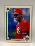 # 387 Felix Jose  St Louis Cardinals 1991 UD Baseball Cards
