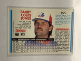 # 155 Barry Jones  Montreal Expos 1992 Donruss Baseball Cards