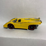 Yellow #28 Porsche 917 2014 Hot Wheels Diecast Car