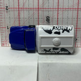 Blue White Maisto Milk Utility Van Maisto Farm Diecast Car