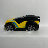 Yellow FM Rover Futuristic Maisto Diecast Car