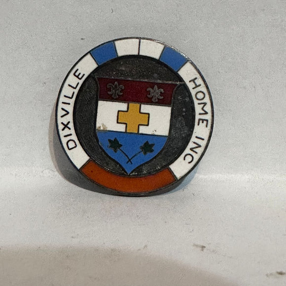 Dixville Home Inc Crest Emblem  Lapel Pin