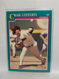 # 184 Craig Lefferts  San Diego Padres 1991 Score Baseball Cards