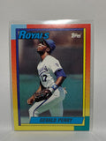 # 92T Gerald Perry  Kansas City Royals 1990 Topps Baseball Cards