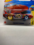 Red '70 Plymouth Superbird HW Art Cars HYX96 N521 G1 2025 Short Card Hot Wheels Diecast Car