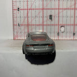 Silver Aston Martin DBS Hot Wheels Diecast Car