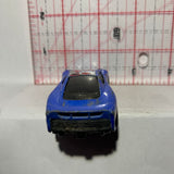 Blue Jaguar XJ220 Great Britain Flag Flyers Hot Wheels Diecast Car