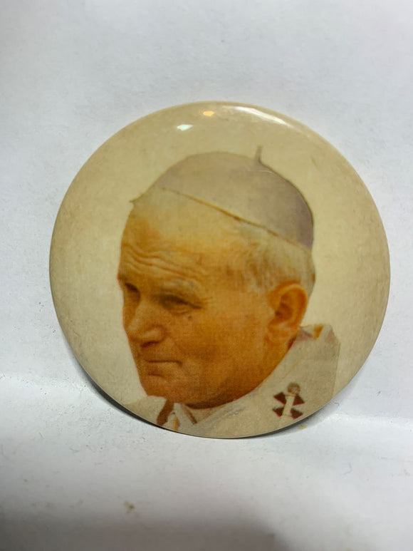 Pope John Paul II  Button Pinback