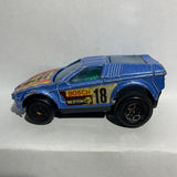 Blue BMW Turbo Motor Series Majorette Diecast Car