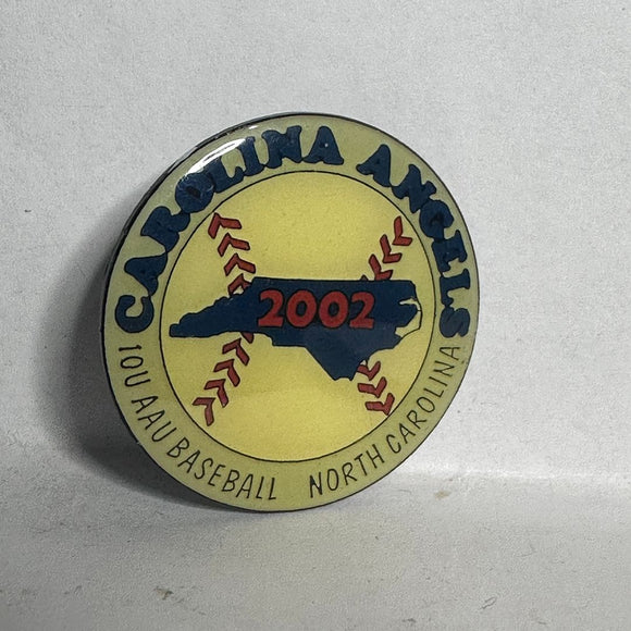 Carolina Angels 2002 10U AAU Baseball North Carolina  Lapel Pin