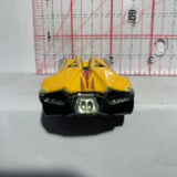 Yellow Split Vision Hot Wheels Diecast Car