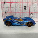 Blue #15 Scoopa Di Fuego Hot Wheels Diecast Car