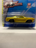 Yellow Rosewood Coupe Fresh Metal 2018 Short Card Maisto Diecast Car
