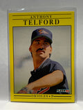 # 493 Anthony Telford  Baltimore Orioles 1991 Fleer Baseball card