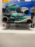 Blue Mid Mill Rod Squad HYX79 N521 2024 Short Card Hot Wheels Diecast Car