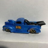 Blue Tip Top Rud Snap '40 Ford Truck Hot Wheels Diecast Car